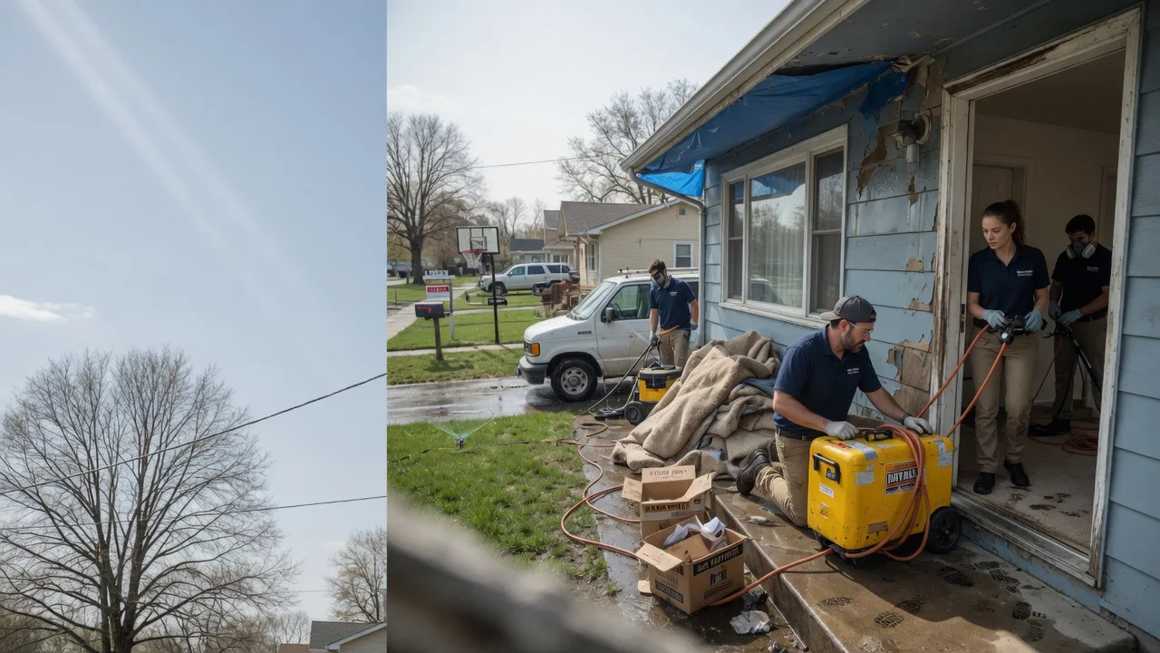 Basement Flood Cleanup in Leander, TX near me